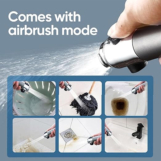 AquaBolt™ – Cap de duș turbo cu buton Stop-Flow